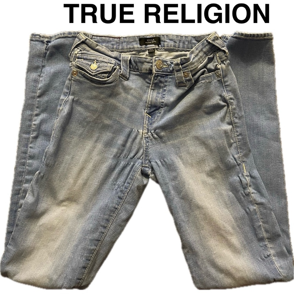 True Religion Stella Mid Rise Skinny 28